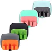 4 Pieces Finger Vegetable Palm Peeler Kitchen Fruit Potato Peeler with Comfortable Rubber Finger Grip for Pumpkin Carrot Cucumber Potato (Style 1, One Size)