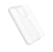 OTTERBOX React Case With Otter Glass Samsung Galaxy A15 4G / A15 5G - Clear (78-81407), DROP+ Military Standard Case, Wireless Charging Compatible