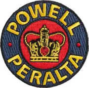 Powell Peralta Skateboard Patch Supreme 2.5" Embroidered Iron /Sew On