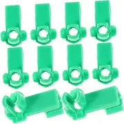 JECOMPRIS 10pcs Vehicle Fastener Clips for Auto Door Locks Durable Plastic Clips for Car Door Security and Maintenance Fit Multipurpose Use Built