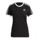 Adidas 3 STRIPES TEE 女 黑 三葉草 運動 休閒 短袖 GN2900