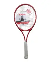 Wilson Roger Federer 25" Junior Tennis Racquet Red/Black 3 7/8 Grip - Ages 9-10