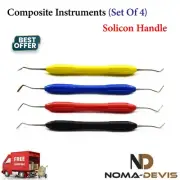 Dental Composite Restorative Amalgam Filling Instruments Silicon Handle BEADEN®