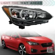 For 2017-18 Subaru Impreza/Crosstrek Headlight Halogen Chrome Housing Right Side (for: Subaru)