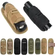 Tactical Flashlight Holster Holder Torch Cover for Belt Flash Light Holder Pouch