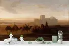 3D Camel Desert Self-adhesive Removeable Wallpaper Wall Mural 42