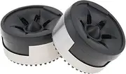 2pcs/Set 350W Universal Mini Dome Tweeter Speakers High Efficiency Loudspeaker Built-in Crossover
