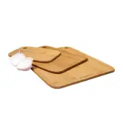 Scanpan Non Porous Naturally Antibacterial Hard Wearing Bamboo Board Set 3pcs