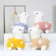Cute Sheep Animal Dolls Keychain Doll New Lovely Alpaca Plush Kawaii Keychain CR