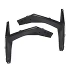 Front Fender Flares Plastic Black UTV Fits For Polaris RZR XP TURBO 2016-2021