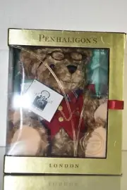 NEW Penhaligon's London Jointed Teddy Bear for Saks Fifth Avenue Limited Edition