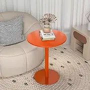 Modern Round Dining Table Cocktail Bar Table with Metal Base, Tall Bistro Pub Table, Kitchen Work Table Snack Table Coffee Table Tea Table Small Accent Nightstand(40x62cm)