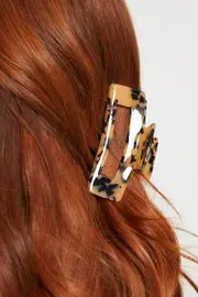 Brown Plus Claw Clip