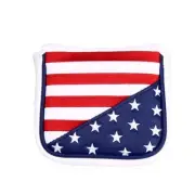 TaylorMade USA American Flag Square Type Magnet Type Cover Spider Putter