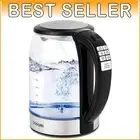 Elegant Electric Kettle with Variable Temperature Control & Drip-less Spout