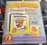 Teddy Ruxpin Treasure Series The Airship Cartridge Picture & Story Song Books