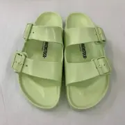 Birkenstock New w/ Box Arizona Faded Lime EVA Regular Width - Select Size
