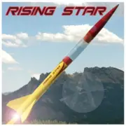 Flying Model Rocket Kit - Mid Power Dynastar 'Rising Star'
