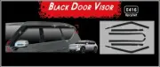 Smoked Black Window Visor Sun Rain Vent Guard E416 6Pcs Ems for Kia EV9 2024~25 (for: Kia)