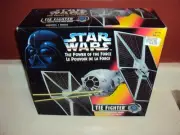 STAR WARS POTF TIE FIGTHER POWER OF THE FORCE CANADIAN CANADA 1995 NEW SEALED