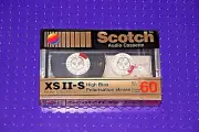 SCOTCH XS IIS 60 TYPE II BLANK CASSETTE TAPE (1) (SEALED)