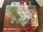 Star Wars Box Busters Rebels Battle of Naboo & Battle of Hoth Playset NIP 7+ Yrs