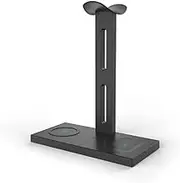 Headset Stand Headset Holder 3in1 Headphones Holder Universal Earphone Stand with USB Type-C Port Support Wireless Charging Desktop Headset Holder