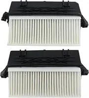 GYSABVCP AP02 2pcs Air Filters Compatible with Mercedes OM642 W204 S204 W212 S212 X164 W164 W221 C/E/GL/ML/S 300 320 350 CDI 6420941204 6420940000 Air Conditioning Filter