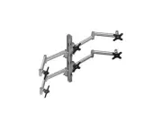 Atdec Six-Arm Combination Mount for Displays Up to 24", Suits Flat/Curved Screen