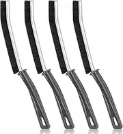 4PCS Crevice Cleaning Brush,Bathroom Gap Cleaning Brush,Small Spaces Groove Cleaning Brush,Window and Door Hard Bristle Cleaner Brush,Multifunctional Crevice Cleaning Tool for Home Kitchen
