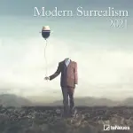 2021 TENEUES WALL CALENDAR/ MODERN SURREALISM ESLITE誠品