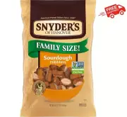 Snyder's of Hanover Pretzels, Sourdough Nibblers, Family Size 16 Oz Bag