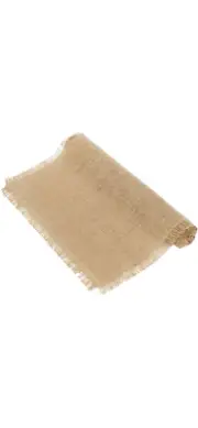 Home·FSN Burlap Table Runner, 100% Jute Vintage 14X108 Inches Table Runner for