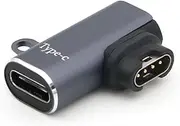 Type-C/8 Pin/Micro USB Power Charger Connector with Lanyard Hole Charger Converter Supports Data Transmission for Venu 2