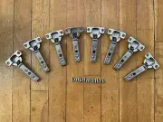 Lot Of 8 IKEA Cabinet Hinge Blum (84.555-01.22) Austria with 15 screws