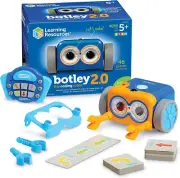 Botley the Coding Robot 2.0 - 46 Pieces, Ages 5+ Coding Robot for Kids, STEM Toy