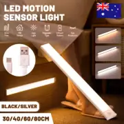 LED Under Cabinet Light Motion Sensor Kitchen Light USB Rechargeable Magnetic AU