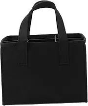 CIYODO Red Wine Tote Bag Bottle Wine Carrier for Party Reusable Beer Bag Divided Storage for Holiday