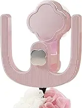 Mounted Slipper Organizer Hook Storage Rack | Wall Hanging Shoe Rack with Strong Suction Cup Design for Drying Storing Footwear Perfect for Bedrooms, Bathrooms, Closets, Dormitories, Small Apartme