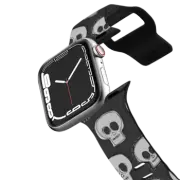 Apple Watch Series 7-9 (41mm) Impact Band sew skully mono apple watch band