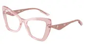 Dolce & Gabbana DG3409 3226 Women’s Glasses Pink Size 53 - Private Health Rebate - Blue Light Block Available