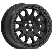 Valor V09 Beadlock 15x7 UTV Wheel - Satin Black (6x5.5) +40mm [V09-1570P4006SB]