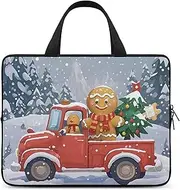 Laptop Case Sleeve Shockproof Computer Carrying Bag Gingerbread Driver Laptop Bag Tote Lightweight Notebook Case Cover Traveling Briefcase Handle Bags for Travel Business 17inch