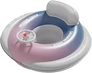 Fravsiu Baby Swim Float,Inflatable Swimming Ring - Water Chair with Adjustable Safety Seat for Baby 6-36 Months Pool Beach Travel Summer