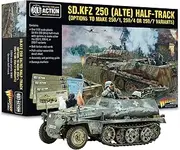 Warlord Games Sd.Kfz 250 Alte (Options for 250/1, 250/4 & 250/7) - 1:56 / 28mm Plastic Scale Model for Bolt Action Highly Detailed World War 2 Miniatures for Table-top Wargaming