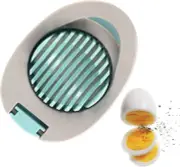 Egg Slicer for Hard Boiled Eggs Cutter with Stainless Steel Wire Dishwasher Safe