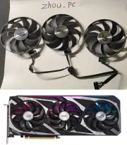 GPU Replacement Cooler cooling Fan For ASUS ROG STRIX RTX 3060 RTX 3050