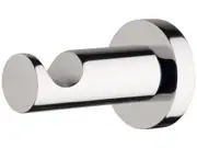 Milli PURE ROBE HOOK 19mm Diameter, Wall Mounted- Chrome Or Brushed Gunmetal