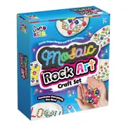 Craft For Kids Mosaic Rock Art Kids/Children DIY Activity Craft Kit Set 8y+