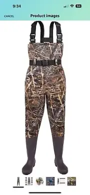 FISHINGSIR Fishing Waders for Men , Womens Chest Waders Waterproof